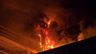 竹科廠深夜大火！ 緯創、揚明光：初判室外空調箱燒毀