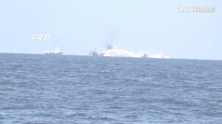 中菲艦艇南海追逐對峙　台灣媒體直擊記錄