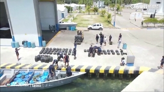 海上追逐！　哥國軍方攔截運毒船　查獲3.3噸古柯鹼