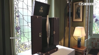 奢華巴黎奧.帕運！　獎牌.聖火火炬「奢華」亮相