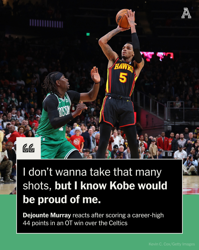 老鷹本周雙殺綠衫軍　Murray：Kobe會以我為榮 | 華視新聞