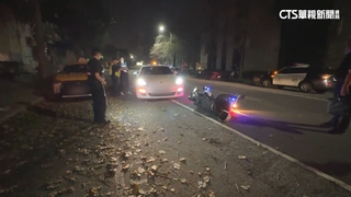 台中酒駕男拒臨檢遭追捕　撞倒警用機車釀1員警傷