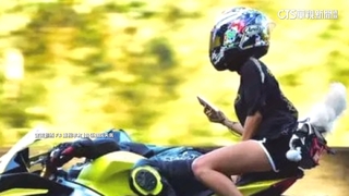 重機跑山獨留後座女？騎士消失真相挨轟稱「超安全」