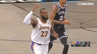 LeBron開啟「射手模式」　9顆3分球平生涯新高