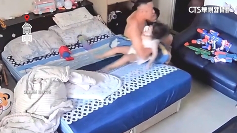 花蓮強震襲! 10樓高房間劇晃 勇父秒起身護兒女