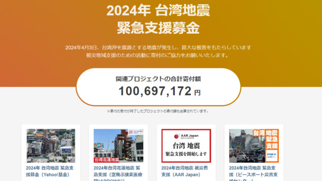 日本捐款平台累計「1億日圓」　在台日人：日本人對台灣的捐款不會停止 | 華視新聞