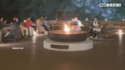 強震前晚「營火晚會」 晶英酒店影像獨家曝光!