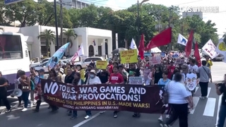 美日菲舉行歷史性峰會　馬尼拉民眾示威反對