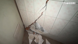 基隆東和大樓嚴重龜裂傾斜　住戶嚇壞搬走