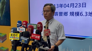勿聽信預測謠言！震整晚為0403餘震 氣象署：一年內都可能有餘震