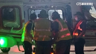 澎湖直昇機後送傷患　降落台南遭雷射光束干擾