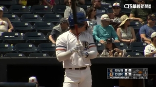 張育成復出狀況棒！　單場雙安再加策動雙殺美技