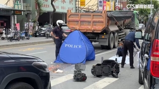 又是視線死角釀禍？　砂石車右轉輾斃7旬婦