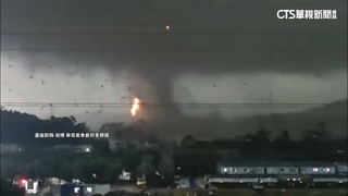 中國廣東潮州驚現龍捲風　多班航班遭延誤.取消