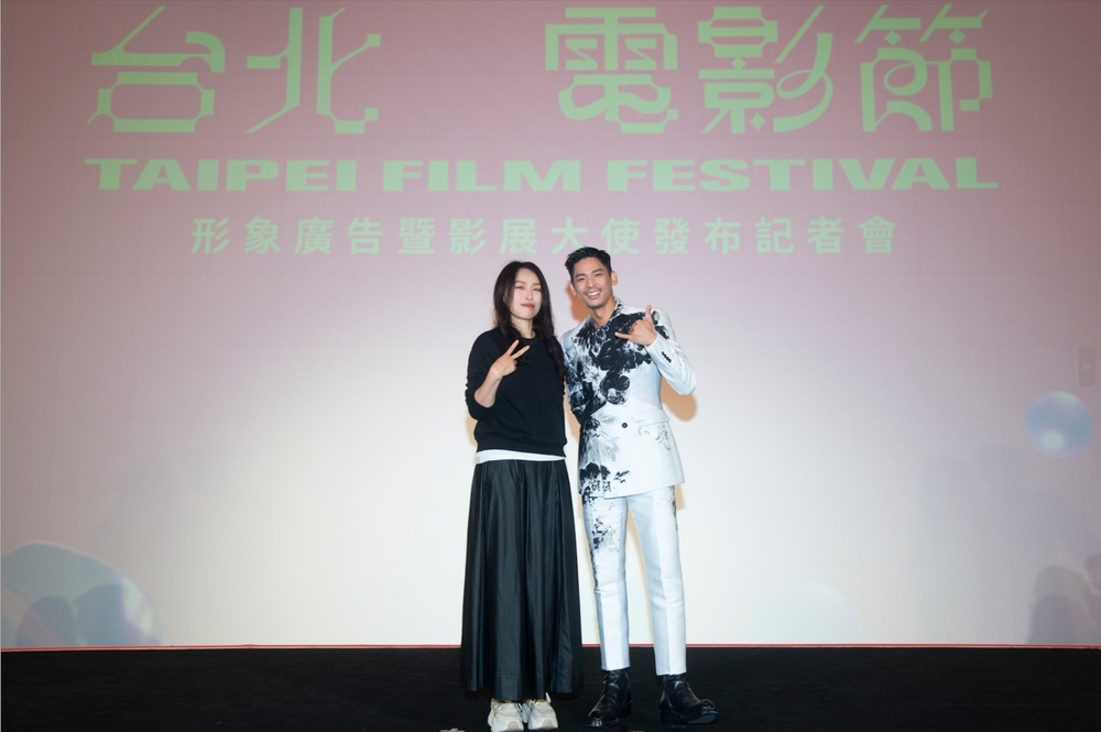 影展大使林柏宏與導演傅天余攜手打造2024台北電影節影展形象廣告。（圖／台北電影節提供）