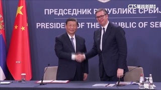 習近平.塞國總統簽署命運共同體聲明　續訪匈牙利