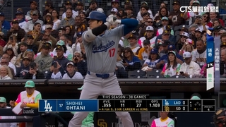 道奇.教士再碰頭　大谷翔平4支2.對松井裕樹敲安