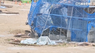 花防部美崙營區爆工安意外　鷹架塌6傷急送醫