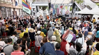 立院外集結.主辦稱破5千人　200名警力維護秩序