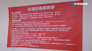 麵店被嫌貴 老闆貼「台灣的兩種數學」公告　客人vs.老闆算式引網熱議
