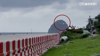 側風太猛！　飛機落地蘭嶼又飛走　郵差等嘸信件