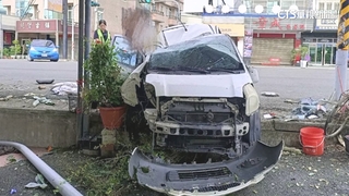 連長自撞路燈　抽血「微量酒精反應」肇因待查