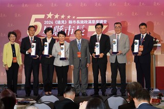 《遠見》調查施政滿意度　王忠銘蟬聯5星首長