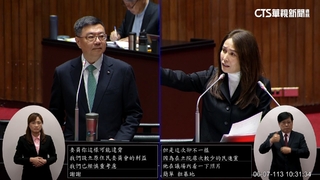 質詢卓榮泰口誤？　高金素梅稱「指控我們習近平」