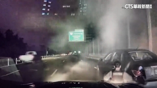 路邊盤查　警車遭酒駕追撞後撞擊女警.幸輕傷