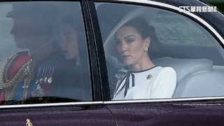 睽違半年！　凱特王妃消瘦現身英王生日遊行