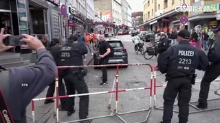 歐國盃賽前！　男持斧頭闖球迷區　遭警開槍壓制