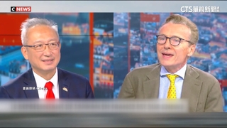 法媒專訪吳志中談台灣　不卑不亢「金句」連發