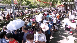 一百換兩百！　台中物調券發放　建國市場千人領取