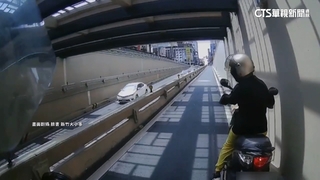 騎士為躲太陽急剎停路中　警方：最高可罰3萬6