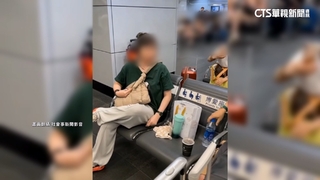 雜物占高鐵博愛座　婦嗆：憲法哪條規定說不能？