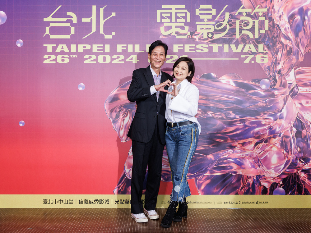 喜翔（左）與楊貴媚雙雙因《春行》獲得台北電影獎影帝后提名。(圖／台北電影節提供)