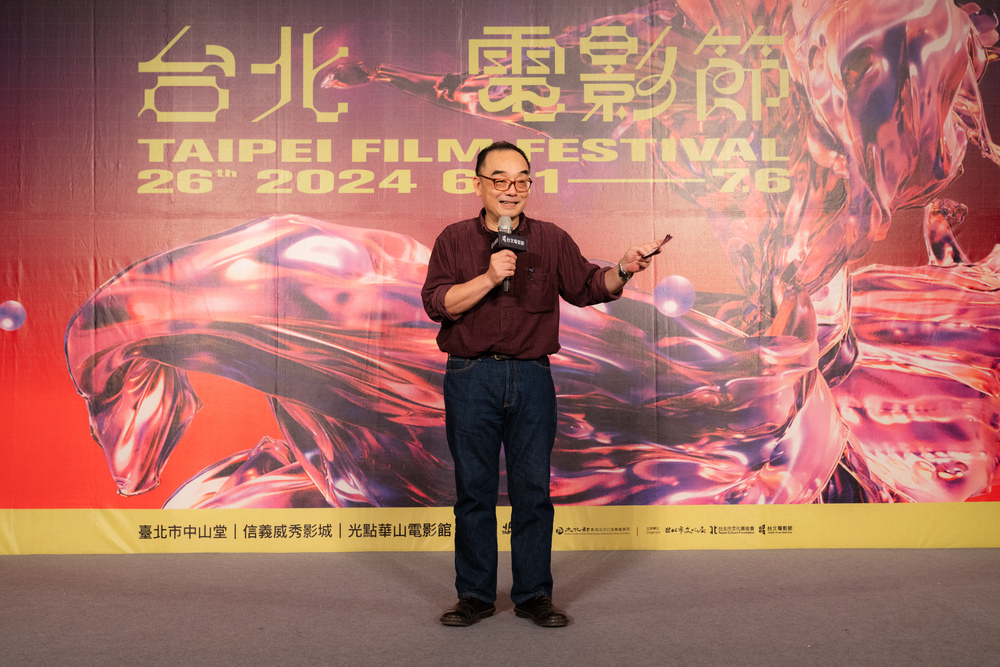 台北電影節主席易智言導演熱烈歡迎所有影人來台北留下印記。(圖／台北電影節提供)