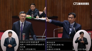 賴士葆質詢罵賴清德皇帝！　卓榮泰罕動怒：不禮貌