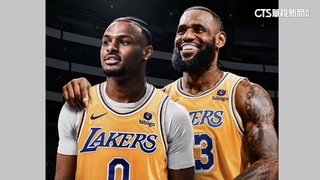 湖人第55順位選Bronny　「詹皇」父子同隊寫歷史