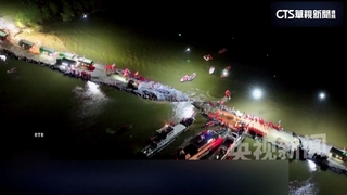 搶修任務完成　中國洞庭湖潰堤完成封口