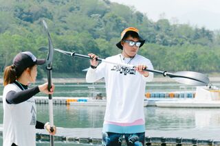 <上船了各位!>郭泓志有強大好勝心 運動員精神狂練習