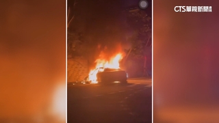 電動跑車高速追撞起火　3車燒黑釀5傷4送醫