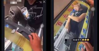 屁孩鑽「超商冰櫃」躺平 萊爾富不排除提告：食品全下架、消毒