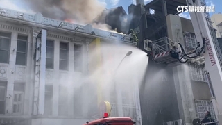 彰化10連棟街屋大火　燒毀百年八卦園旅社