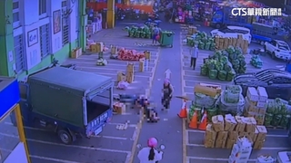 果菜市場屋頂施工踩空　男墜6米高壓傷清潔工