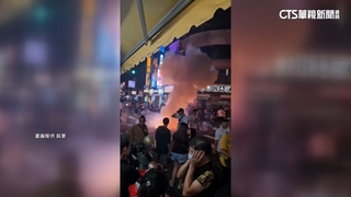 南投城隍誕辰遶境意外　煙火「膛炸」險傷人