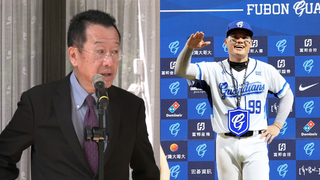 「國防部長」合體！　顧立雄、張育成27日登大巨蛋開球