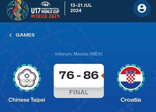 首次參加U17世界盃中華女籃拿第十　總教練許秀勉：整體表現相當滿意