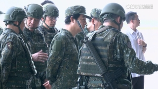 演習第二天　賴清德首次以三軍統帥身分視導