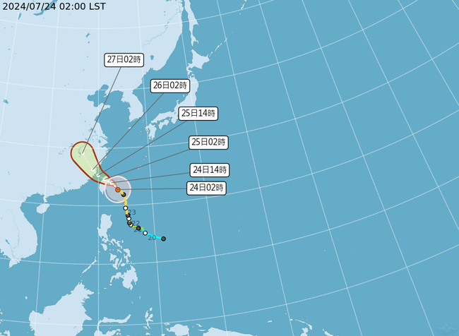 「凱米」颱風暴風圈提早觸地！ 今深夜至明清晨影響劇烈 | 華視新聞